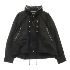 RAF SIMONS (ラフシモンズ) 06SS ARCHIVE Icarus Surgit イカロス期 Mini Parachute Bomber Jacket パラシュート ジップジャケット アウター アーカイブ ブラックのサムネイル