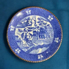 美品　古伊万里　染付け　時代物　当時物　盛り皿　鉢　盛り鉢 Yahoo!オークション -「古伊万里 皿」の落札相場・落札価格