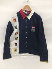 TOMMY HILFIGER　90’s　フラッグ　シャツ　フラッグタグ　ヴィンテージ【M128-20250426-12KS】