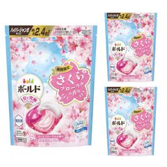 3個セット ボールド ジェルボール4Dスプリング さくらフローラルの香り ハイパージャンボサイズ 26個入