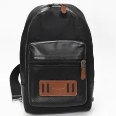 2024年最新】[COACH] コーチ メンズ ショルダーバッグ ブラック Black