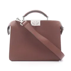 FENDI フェンディ ピーカブー アイシーユー スモール ピンク べっこう