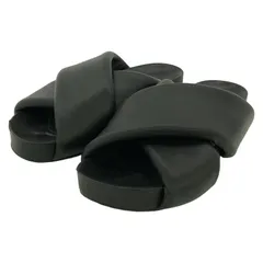最終値下げ！！【使用頻度2回の美品】JIL SANDER メンズサンダル JIL SANDER - ジルサンダー レザーサンダル メンズ 40の通販 by