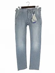 ヤコブコーエン JACOB COHEN パンツ ロング ボタンフライ ストライプ サイズ31 ブルー系 QQQのサムネイル