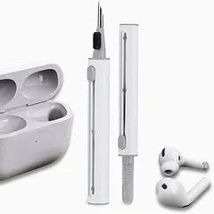 ホワイト TALENANAイヤホン掃除道具 Airpods 1/2/3/Pro/Pro2用 多機能