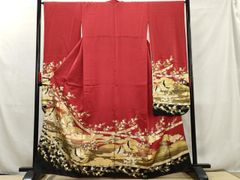 平和屋着物○上質な紬 草花文 正絹 逸品 未使用 CAAU1932yc - メルカリ 