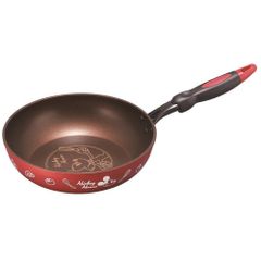フライパン深型●ミッキーマウス●//キッチン用品 キッチングッズ 鍋 深鍋 片手鍋 調理 料理 可愛い キャラクター ディズニー Disney MickeyMouse// スケータースケーター(Skater) IH ガス火対応 ダイヤモンドコーティング フライ
