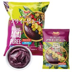 トロピカルマリア オーガニック アサイーピューレ 砂糖不使用 大容量 800g(100g×8袋) 有機アサイー Tropical Maria クール冷凍 コストコ