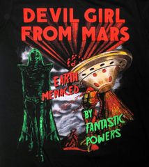 火星から来たデビルガール Tシャツ Devil Girl From Mars 正規品 B-Movie 映画Tシャツ