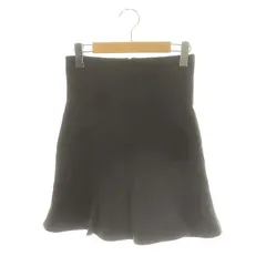 スナイデル SNIDEL 22SS フレアーミニスカショーパン ショートパンツ スカパン ストレッチ ハイウエスト 0 ダークブラウン /ES ■OS