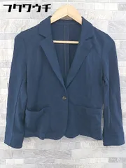 ◇ BEAMS HEART ビームスハート 薄手 テーラード ジャケット ネイビー レディース 【中古】 【1102220027979】のサムネイル