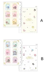 美少女戦士セーラームーン×サンリオキャラクターズ　ダイカットクリアファイル　5P　A4