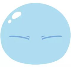 [중고] 봉제인형 마스코트·봉제인형 배지 리물(슬라임) [환생하면 슬라임이었던 건 오만쥬니기니기 마스코트]