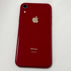【SIMフリー】iPhone XR A2106 128GB レッド MT0N2J/A バッテリー82% 難あり