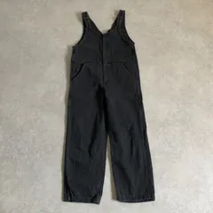 定価2.7万 SPICK&SPAN 5 1/2 ブラック デニム オーバーオール サロペット スピック＆スパン