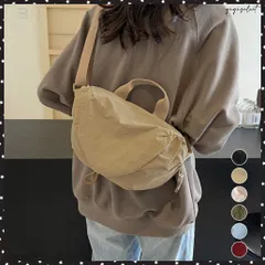 ショルダーバッグ ナイロン斜めがけバッグ 軽量バッグ レディース 使いやすい ユニセックス 軽いボディバッグ カジュアル ナイロンバッグ無地 ナチュラルコンパクト 大人可愛い鞄 春夏 小さめ サブバッグ おしゃれ鞄トレンド