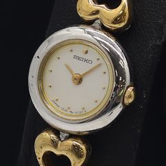 SEIKO 新品電池 美品 腕時計 1E20-0030 ブレスレット ハート - メルカリ