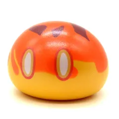 【中古】トレーディングフィギュア 炎スライム(パール) 「原神 スライムシリーズ ミニスライムフィギュア」