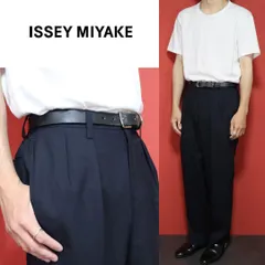 【美品】ISSEY MIYAKE 07AW ツータック ウール ワイドスラックスのサムネイル
