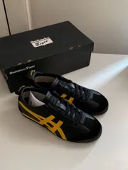 美品　オニツカタイガー　MEXICO 66 SD メキシコ66 黒黄　27cm Onitsuka Tiger Mexico 66 