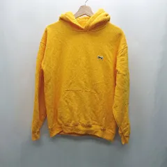 ◇ ⊇ Penneys SportsWear ペニーズ ワンポイント 長袖 パーカー サイズM イエロー系 レディース E  【1501230004572】