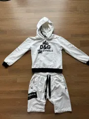 DOLCE ＆ GABBANA 正規品 トレーナー セット (フード ＋ ショーツ)