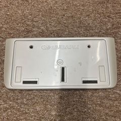 リア　ナンバー　ベース　スバル