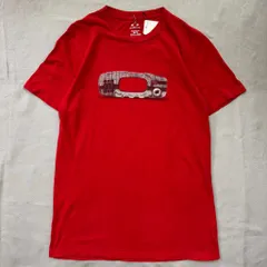 OAKLEY オークリー ロゴ プリント Tシャツ 赤 Mサイズ No.E628のサムネイル