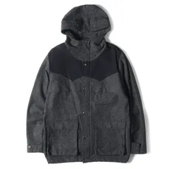 美品 UNIFORM EXPERIMENT ユニフォームエクスペリメント ジャケット サイズ:3 裏地レオパード コットン ホームスパン マウンテンパーカー MOUNTAIN PARKA ブラック 黒 アウター ブルゾン コート ブランド【メンズ】のサムネイル