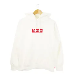 シュプリーム SUPREME 21AW Box Logo Hooded Sweatshirt White ボックスロゴ フーディ パーカー プルオーバー スウェット 裏起毛 S 白 ホワイト /AO12 ■GY12
