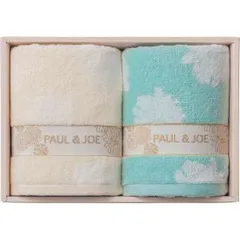【新品・2営業日で発送】ポール＆ジョー フェイスタオル2枚セット 0 0 PJ-350