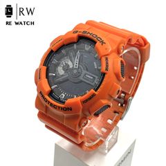 CASIO G-SHOCK オレンジ スケルトン デジタル腕時計 - メルカリ
