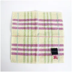 バーバリー  コットン ハンカチ タオルハンカチ 未使用