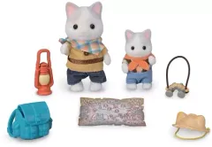 【中古】おもちゃ どきどき探検セット-ラテネコきょうだい- 「シルバニアファミリー」