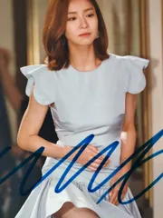 シン・セギョン直筆サイン入り2Lサイズ写真…Shin Sae-kyeong…明日に向かってハイキック…