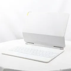 〔中古品〕 12.9インチiPad Pro (第5世代) 用 Magic Keyboard 日本語 ホワイト MJQL3J／A【262】