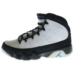 NIKE (ナイキ) AIR JORDAN 9 RETRO UNC エアジョーダン9 ノースカロライナ ハイカットスニーカー US7/25.0cm ホワイト/ブラック CT8019-140