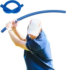 AZNABLE ゴルフ 練習 スイング 練習器具 素振り スティック トレーニング すぶり棒 ゴルフ用品(ブルー)のサムネイル