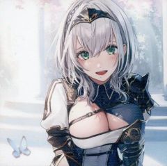 [중고] 캔버스 보드 · 캔버스 아트 시라가네 노엘 캔버스 보드 [이치 반 쿠지 가상 유튜버 홀로 라이브] 캔버스 보드 상