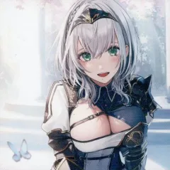 【中古】キャンバスボード・キャンバスアート 白銀ノエル キャンバスボード 「一番くじ バーチャルYouTuber ホロライブ」 キャンバスボード賞