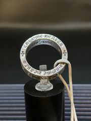 【正規品・RINKAN鑑定済】Chrome Hearts クロムハーツ 6mm SPACER FOREVER 6mmスペーサーフォーエバーリング（16号／10.641g）