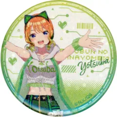 【中古】バッジ・ピンズ 中野四葉(上半身) 「五等分の花嫁∞ 描き下ろし缶バッジコレクション」 マガジンヒロインフェス in TOWER RECORD グッズ