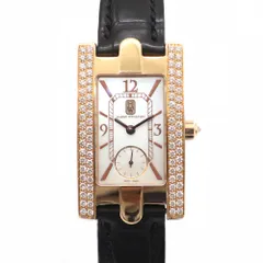 【天白】【HARRY WINSTON】ハリーウィンストン レディ アヴェニュー ベゼルダイヤ 310LQR シェル文字盤 クオーツ 腕時計 レディース【中古】のサムネイル