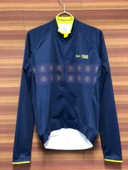 IP667 ラファ RAPHA MEN'S LONG SLEEVE CORE JERSEY 500FESTIVE 長袖 サイクルジャージ 紺 Mサイズ