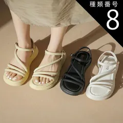種類8:クリーム/24 サンダル レディース 厚底 歩きやすい 痛くない 春 夏 ビーチサンダル 美脚 旅行 大人 上品 プール 海 ビーチ リゾート シンプル キレイめ おしゃれ かわいい カジュアル 20代 30代 40代 50代 送料無料