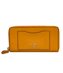 美品 コーチ ラウンドファスナー長財布 レディース COACH