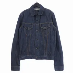 ヨウジヤマモト YOHJI YAMAMOTO トラッカージャケット デニムジャケット Gジャン ジーンズ ブルゾン 40 インディゴ HM-Y26-001のサムネイル