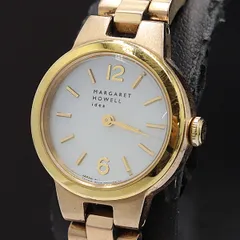 【美品.】MARGARET HOWELL 腕時計 ラウンド ゴールド ソーラー KH3-665-11 | 商品詳細| MARGARET HOWELL idea watch