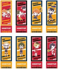 【中古】キャラカード 全8種セット 「ハイキュー!! GraffArt トレーディングクリアチケット」