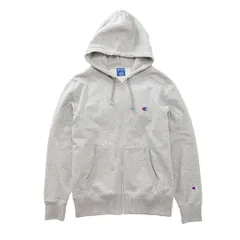 Champion フルジップ スウェットパーカー オックスフォードグレー